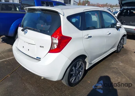2015 Nissan Versa Note Sr из США, поврежденный, VIN 3N1CE2CP7FL384621